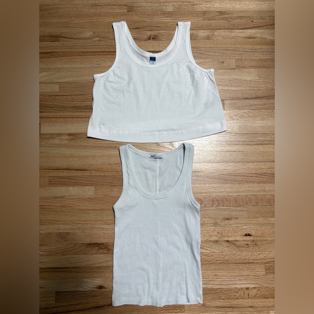 Bundle of two white tops